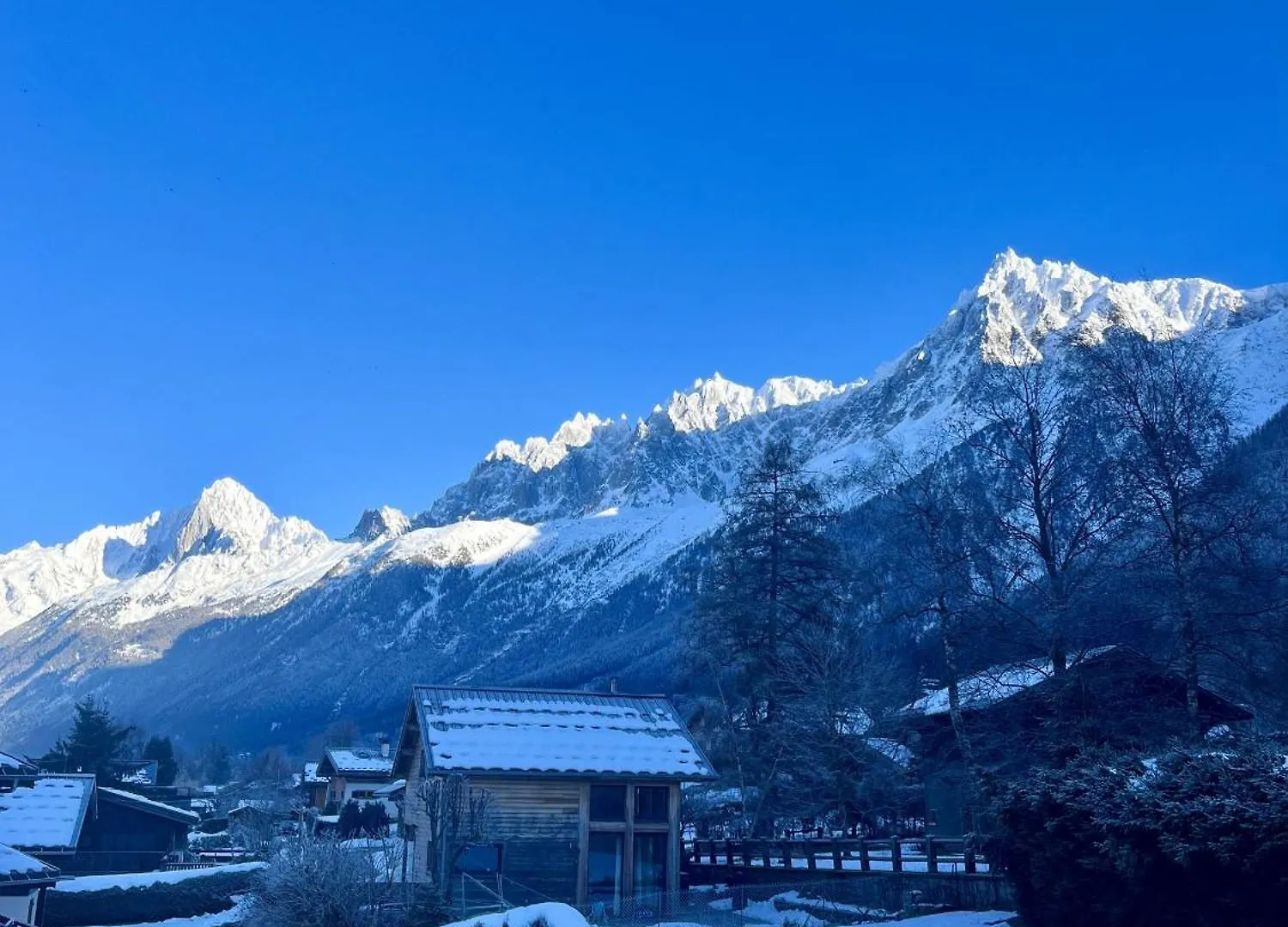 Kinabalu - Vue Mt Blanc Range Les Houches Center Apartment 0*,