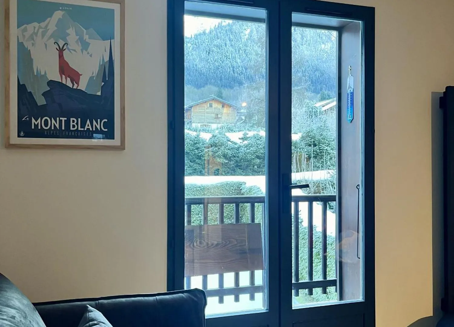 Kinabalu - Vue Mt Blanc Range Les Houches Center Apartment