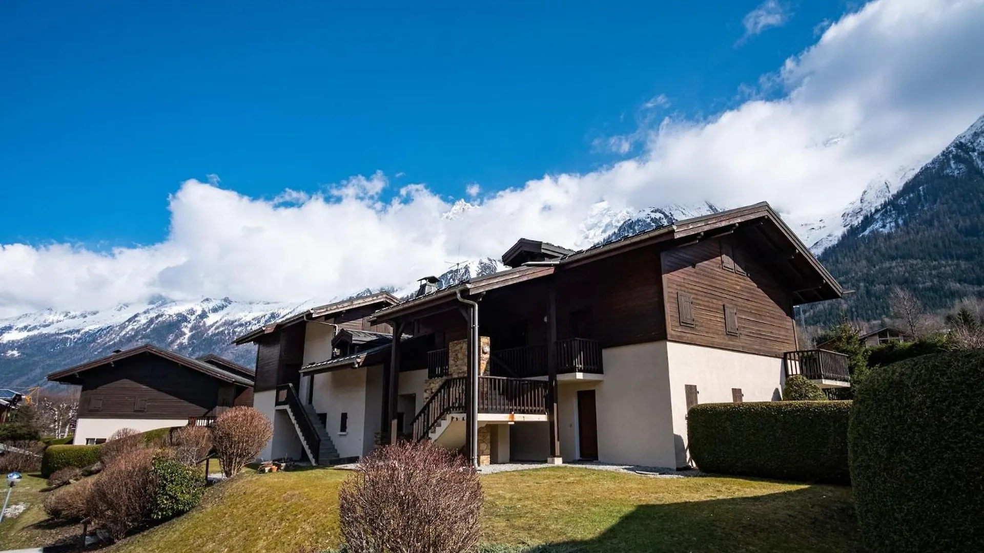 Kinabalu - Vue Mt Blanc Range Les Houches Center Apartment