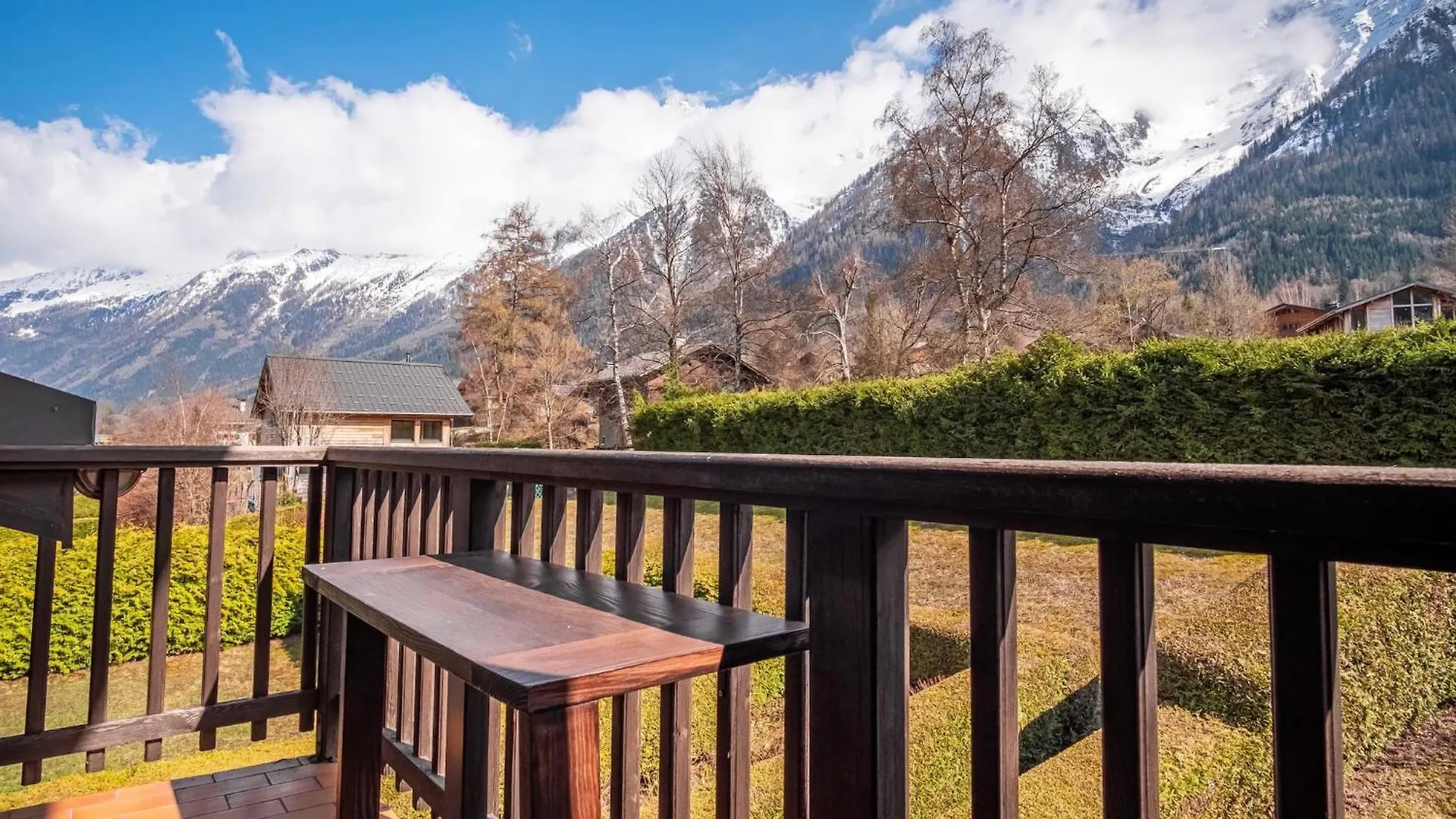 Kinabalu - Vue Mt Blanc Range Les Houches Center Apartment