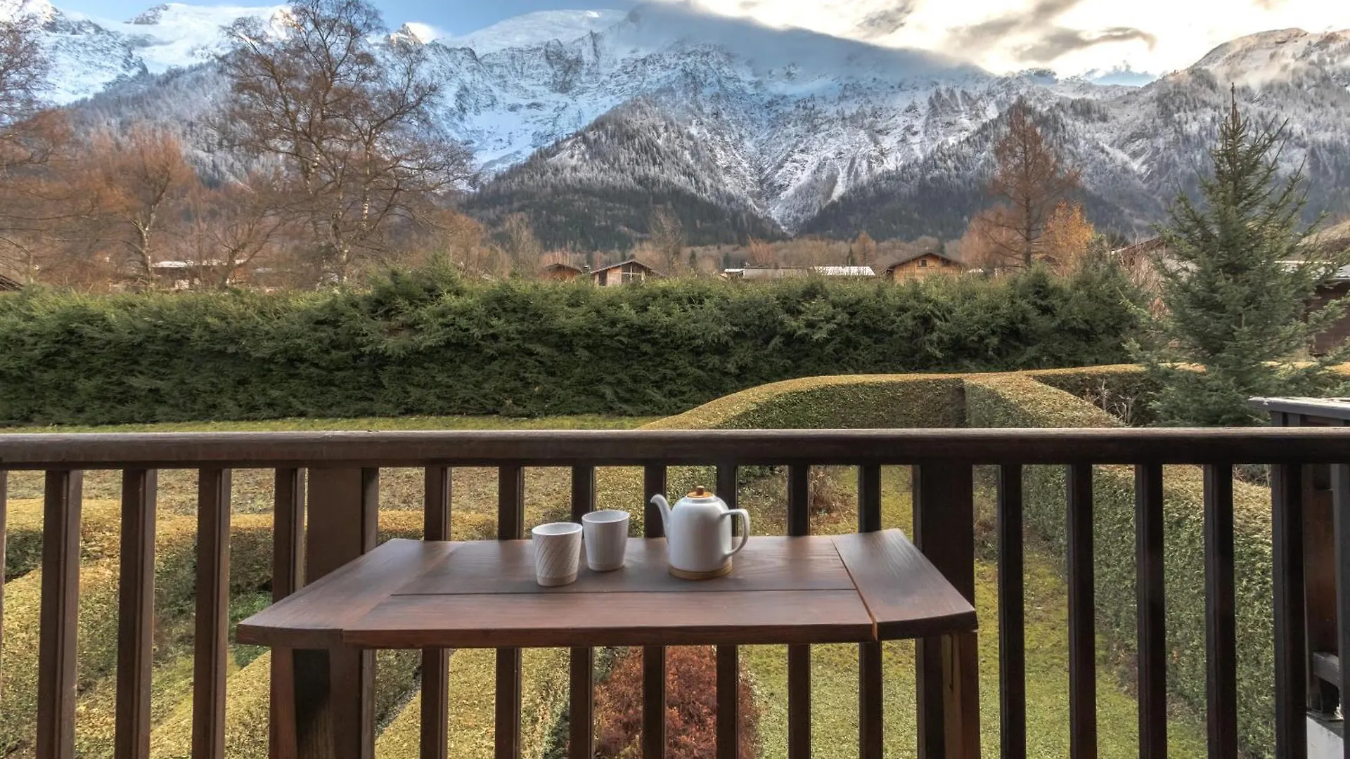 Kinabalu - Vue Mt Blanc Range Les Houches Center Apartment 0*,  France